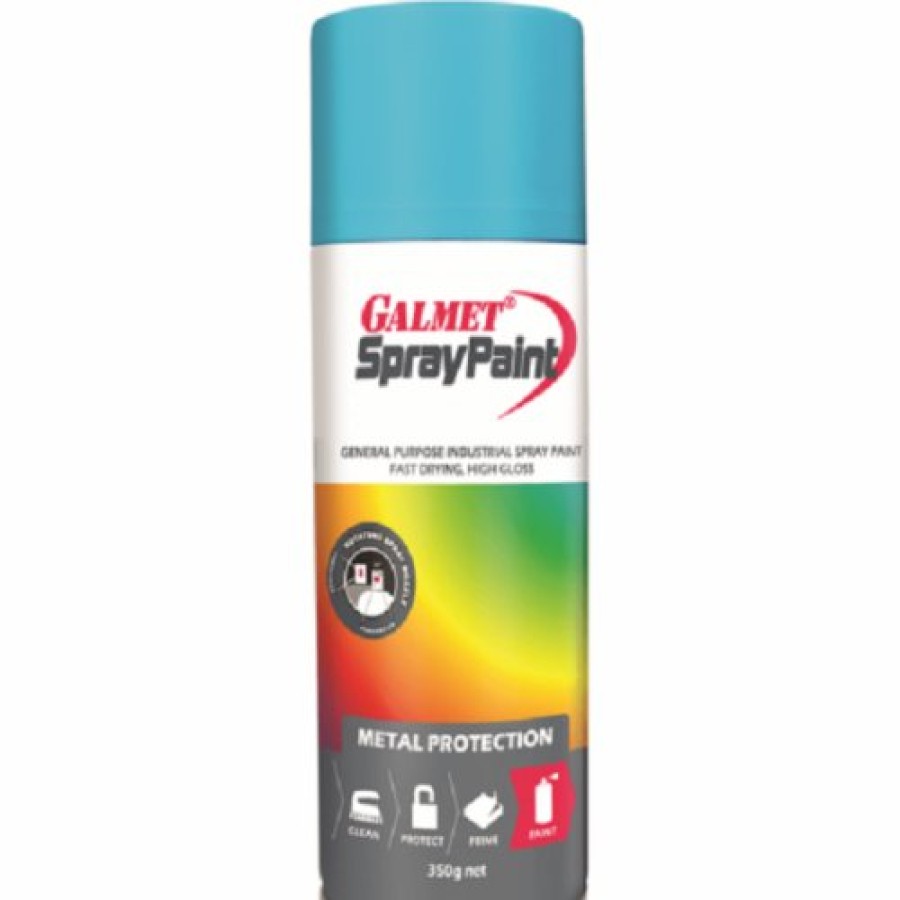 Paint Galmet Topcoats | Galmet Sky Blue 350G Spraypaint – Fast-Dry, High Gloss Enamel