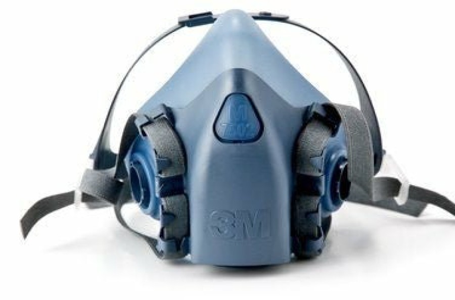 Safety 3M Respirators | 3M Half Facepiece Reusable Respirator 7502 Respiratory Protection Medium