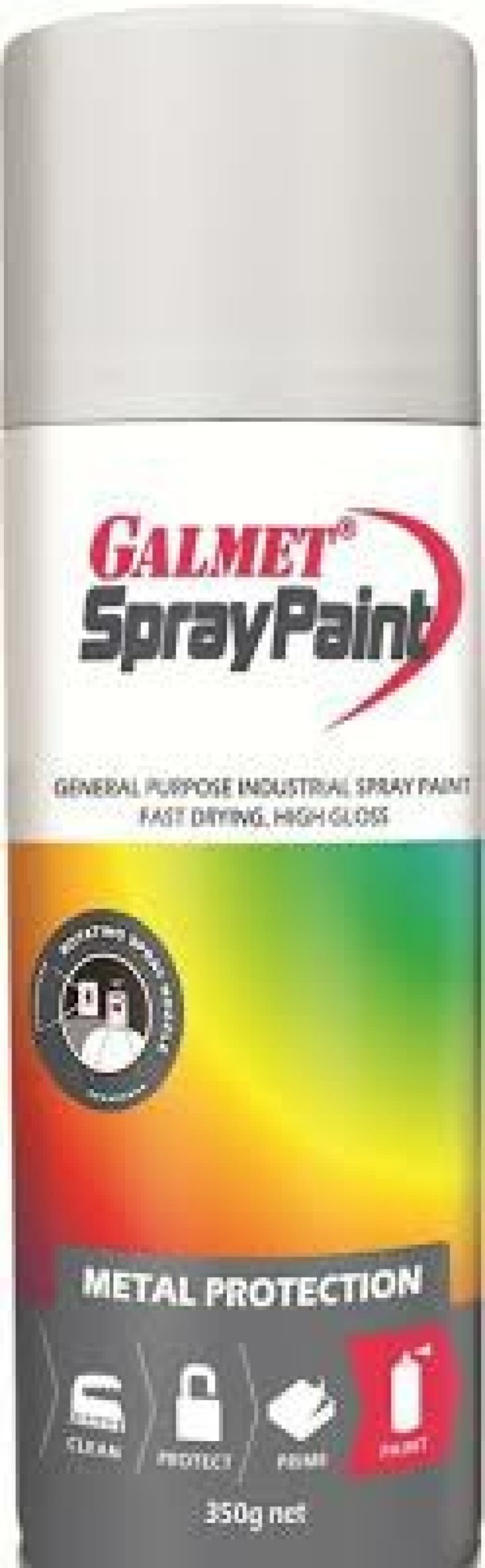 Paint Galmet Topcoats | Galmet Silver 350G Spraypaint – Fast-Dry, High Gloss Enamel