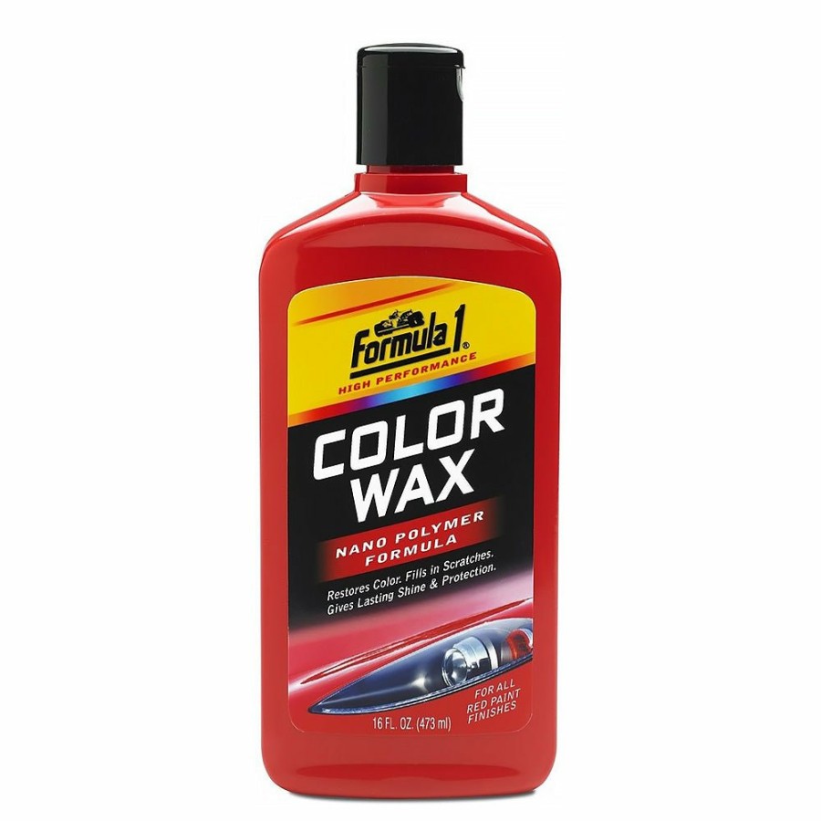 Car Care Formula 1 Waxes | Formula 1 High Performance Automotive Colour Wax For Red Paints 473Ml