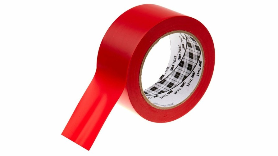 Prep & Repair 3M Vinyl Tape | 3M™ General Purpose Vinyl Tape 764 Red 50.8Mm X 32.9M Linemarking