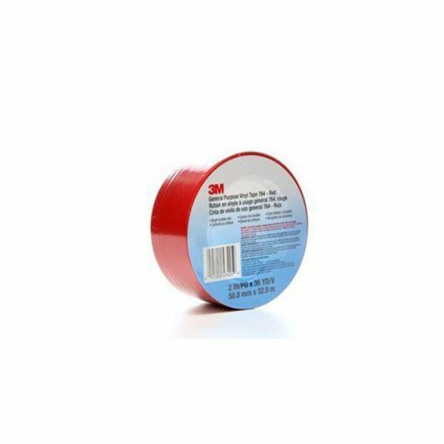 Prep & Repair 3M Vinyl Tape | 3M™ General Purpose Vinyl Tape 764 Red 50.8Mm X 32.9M Linemarking