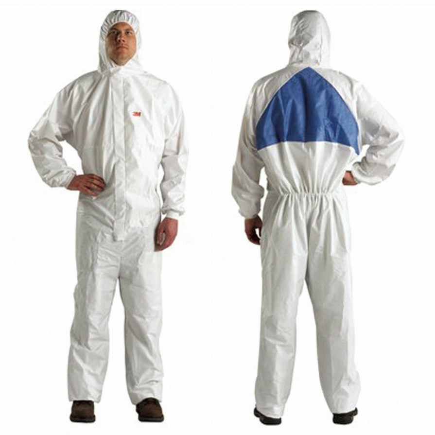 Safety 3M Disposable Overalls | 3M Protective Spray Painting Suit Overall Coverall 4540+ Type 5/6 - Xxl