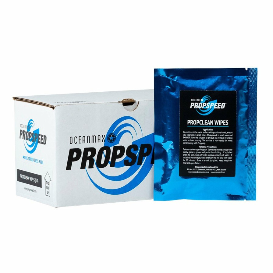 Boat Care Oceanmax PropSpeed | Propspeed Propclean Wipes 10 Pack