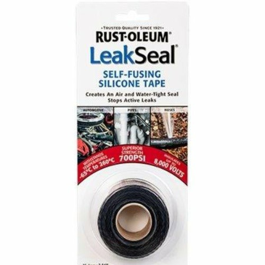 Paint Rust-Oleum Waterproofing | Rustoleum Stops Rust Leakseal Self-Fusing Silicone Tape 3M Matt Black