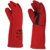 Safety Maxisafe Welding Gloves | Maxisafe Western Red Welding Gauntlet Safety Protection Gloves Pizza Oven