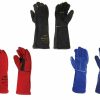 Safety Maxisafe Welding Gloves | Maxisafe Multipack Multicolour Welding Gauntlet Glove Fabrication Foundry Safety