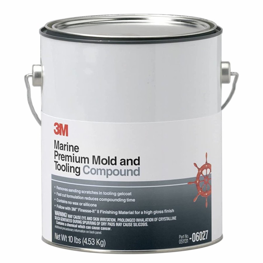 Boat Care 3M Cutting Compounds | 3M 06027 Premium Mold & Tooling Compound 3.78L Cutting