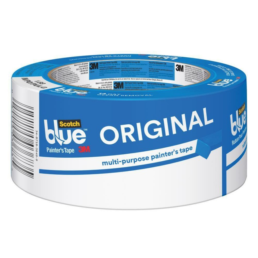 Prep & Repair 3M Masking Tape | 3M Scotch Blue Original Painter'S Masking Tape 2090 48Mm X 54.8M