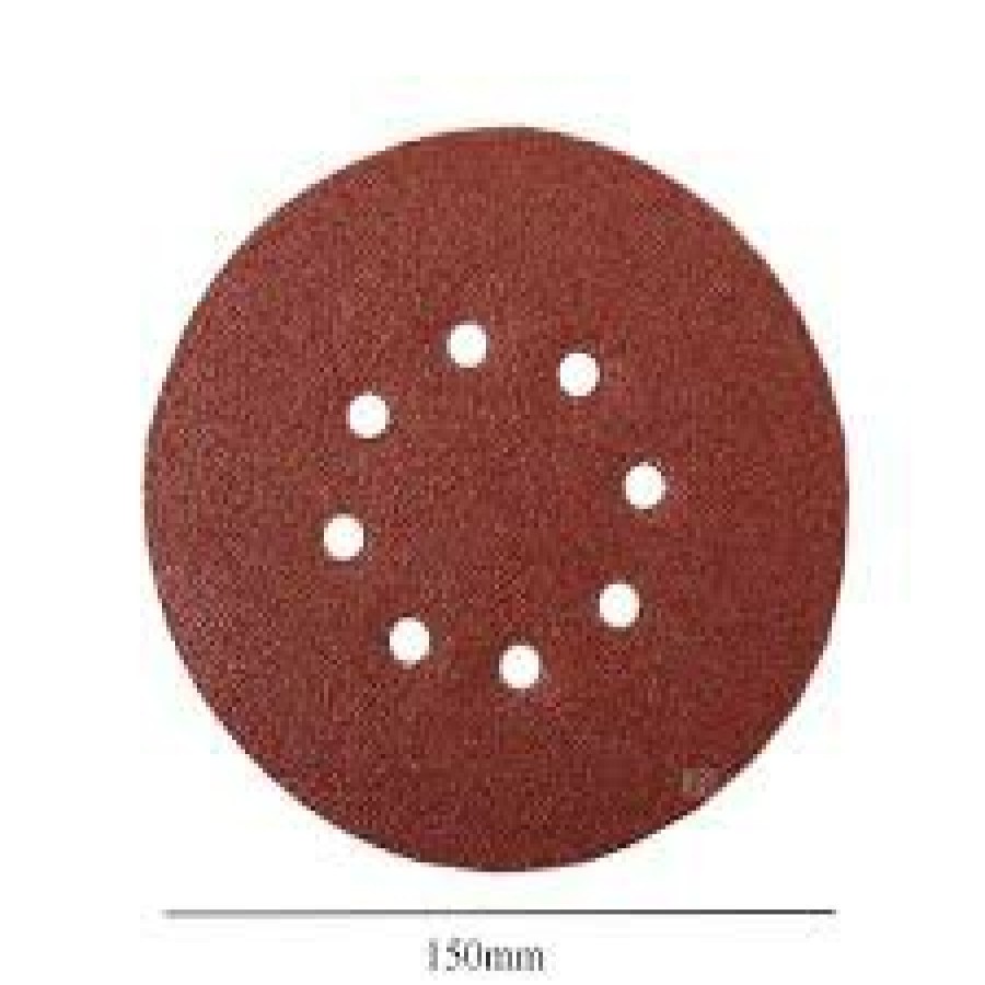 Cutting & Abrasives Revcut Discs | Deerfos 115Mm Velstik Sanding Discs P80 Grit Box 50 4 1/2Inch