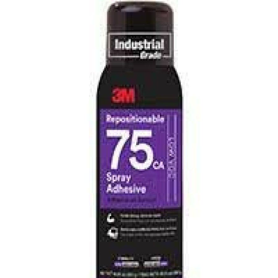 Adhesives & Sealants 3M Spray Adhesives | 3M Repositionable 75 Spray Adhesive 290G Bonding Paper Cardboard Fabric Plastic