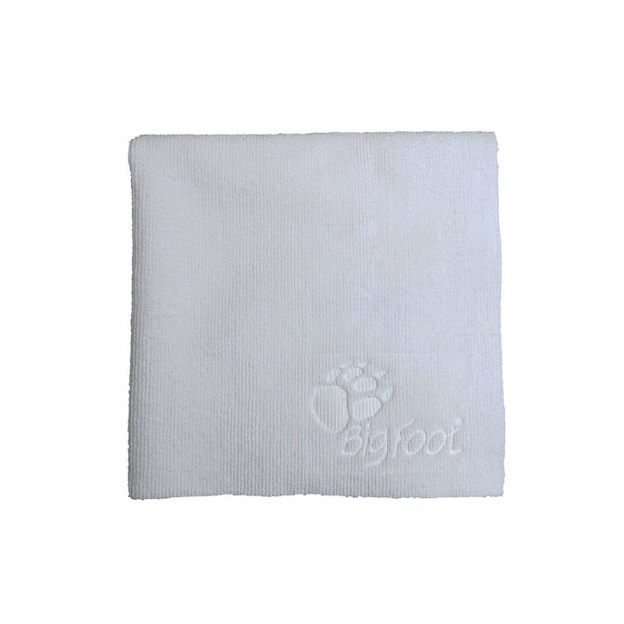 Car Care Rupes Microfibre Cloths & Towels | Rupes Premium D-A System Polishing Microfibre Towel White 9.Bf9070