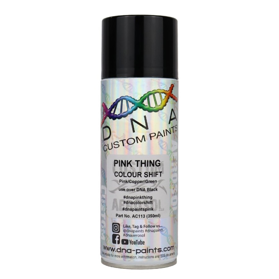 Paint DNA Paints Top Coats | Dna Paints Colour Shift Pearl (Pink/Copper/Green) Spray Paint 350Ml Aerosol Pink Thing