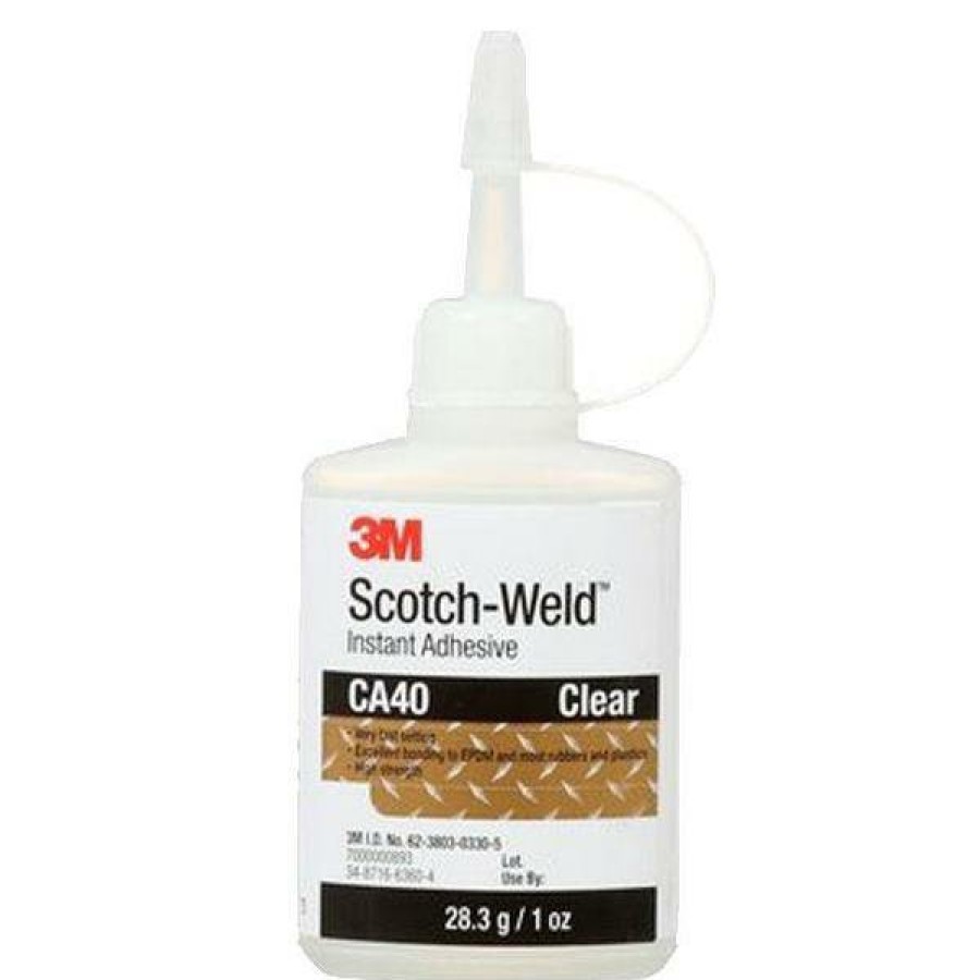 Adhesives & Sealants 3M Tube Adhesives | 3M Scotch-Weld Instant Adhesive Ca40 Super Glue Clear Fast Setting Panel Bonding