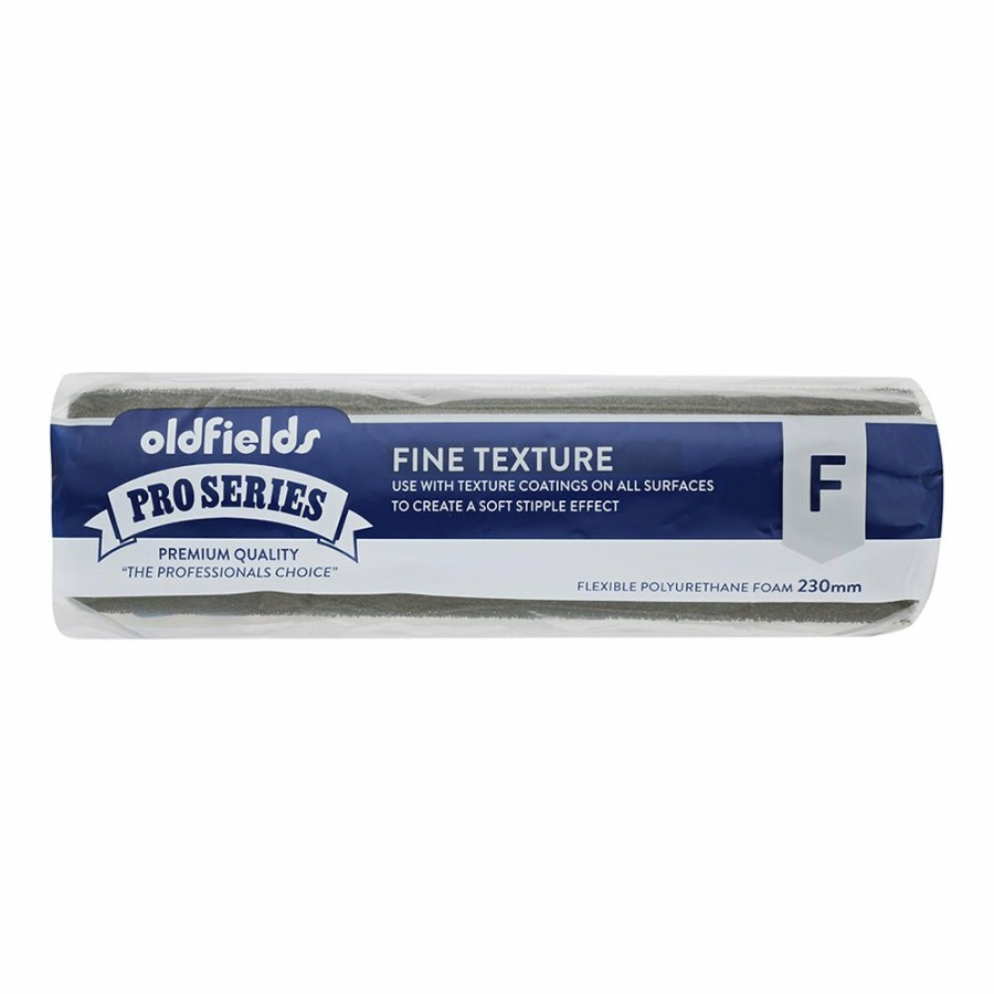 Painting Tools Oldfields Covers | Oldfields Pro Series Textured Fine Foam Roller Cover 230Mm Oil Waterbased Paint