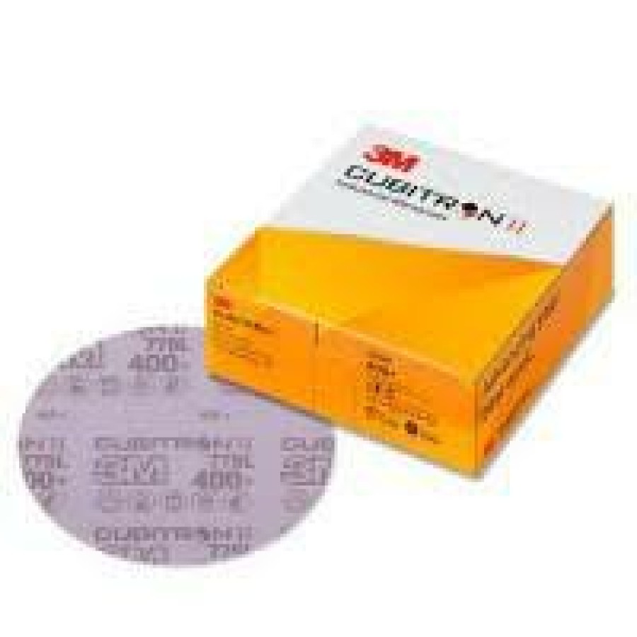 Cutting & Abrasives 3M Discs | 3M™ Cubitron™ Ii Hookit™ Film Disc 775L P400+ 152Mm Box Of 50