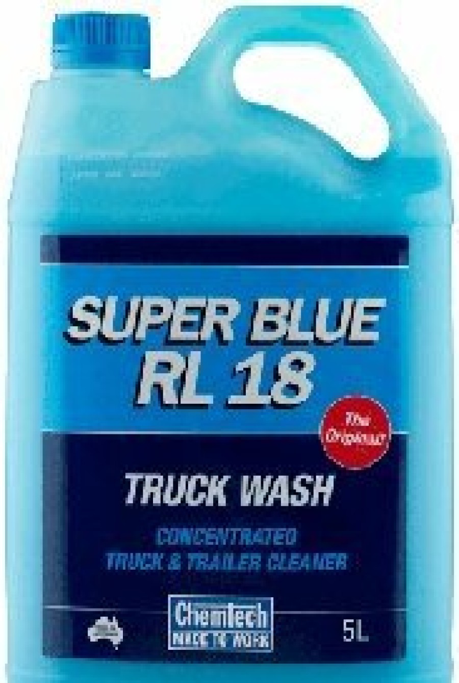 Car Care Chemtech Car Wash | Chemtech Super Blue Rl18 Concentrated Truck And Trailer Cleaner Wash 5Lt