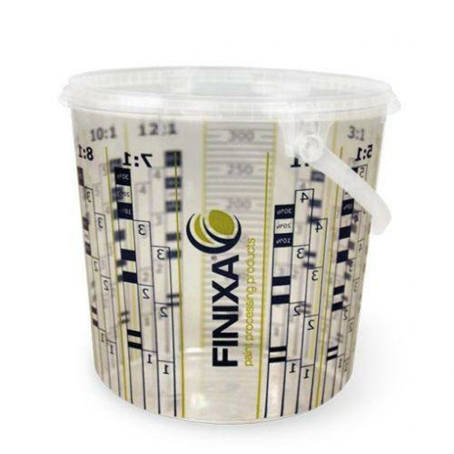 Painting Tools Finixa | Finixa Calibrated Graduated Paint Mixing Cup Buckets 5L X 10 Pack