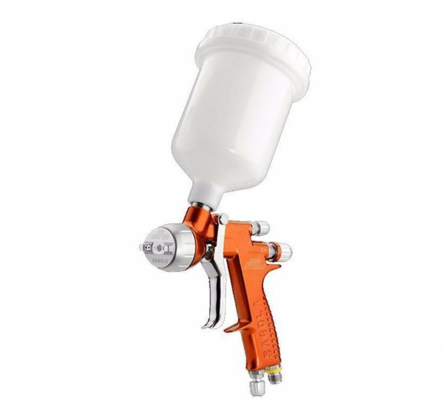 Spray Guns Sagola Gravity-Fed | Sagola 4600 Xtreme Spray Painting Gun Dvr Titania Cap Single Stage Clear 1.30