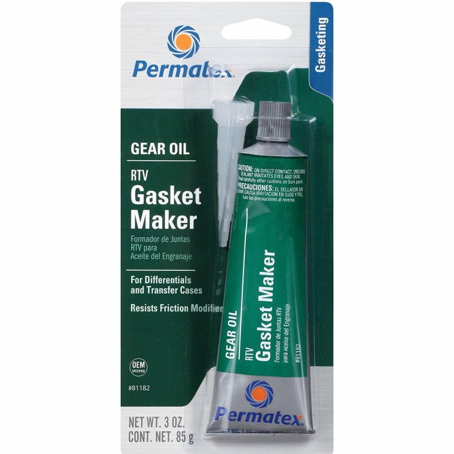 Adhesives & Sealants Permatex | Permatex Gear Oil Rtv Gasket Maker