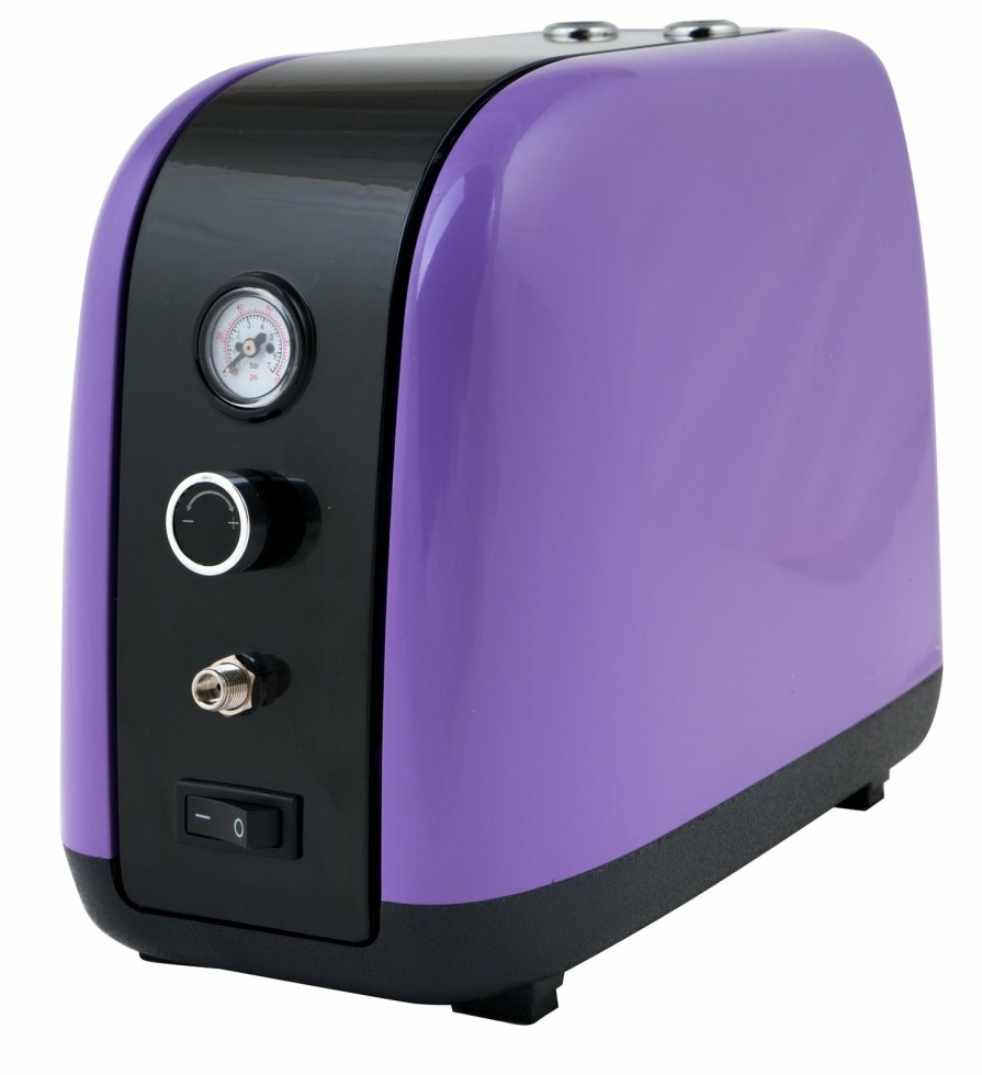 Spray Guns 2Spray | 2Spray Airbrush Compressor 220-240V Art Touch Up Purple