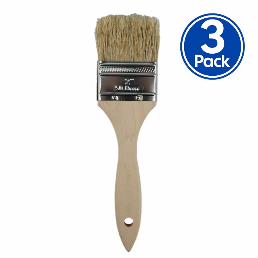 Painting Tools C u0026 A Brushware | C&A Industrial Paint Brush 50Mm X 3 Pack Trade