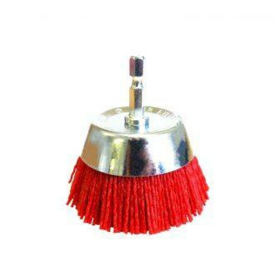 Cutting & Abrasives Josco | Josco 75Mm Abrasive Nylon Cup Brush Ideal For Plastic Wood Rust Removal