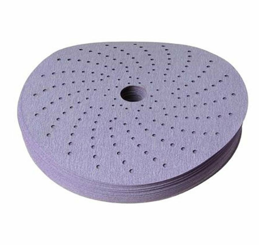 Cutting & Abrasives 3M Discs | 3M 30279 Purple Clean Sanding Hookit Disc 3'' 76Mm Grit P180 Box Of 50 Marine