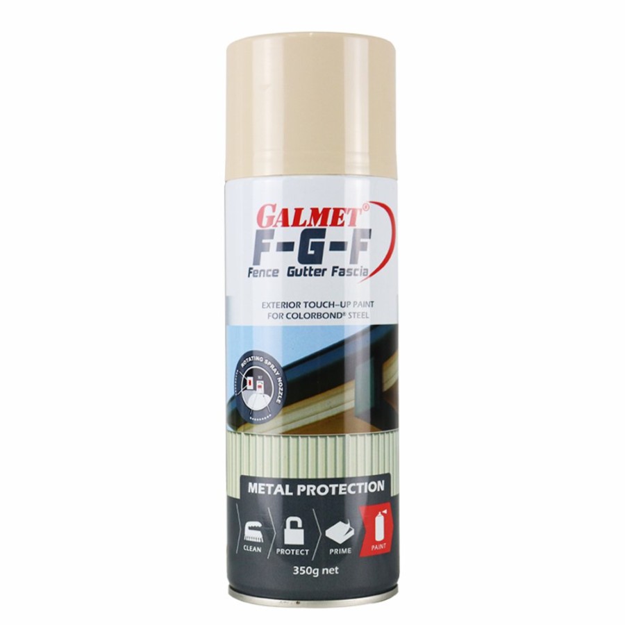 Paint Galmet Topcoats | Galmet Colorbond® Touch-Up Paint Fgf – Fence, Gutter, Fascia 350G Paperbark®