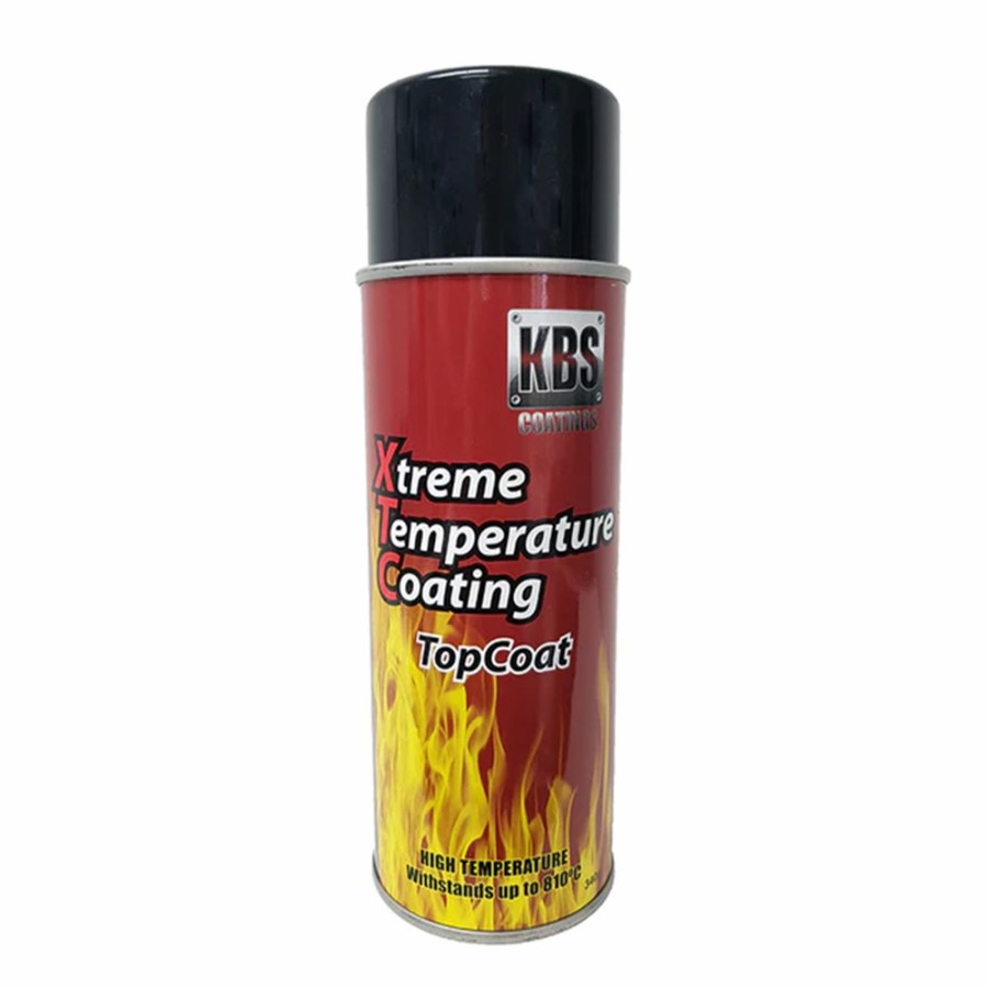 Paint KBS High Temp & Brakes | Kbs Xtc Xtreme Temp Coating 340G Aluminium Aerosol Spray Paint Heat Resistant 812°C