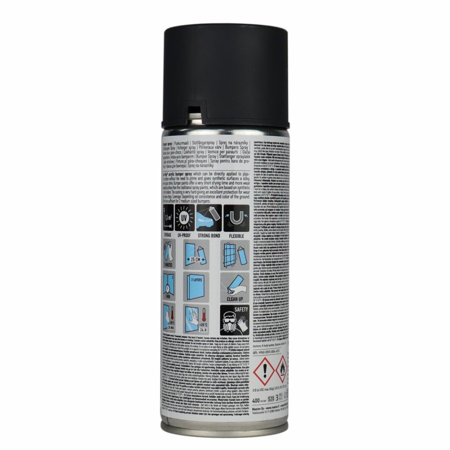 Paint Car-Rep Bumper & Trim | Car-Rep Automotive Primerless Bumper Spray 400Ml Dark Grey