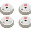 Car Care Rupes Polishing Pads | Rupes Bigfoot 100Mm Grey Uhs Hook & Loop Polishing Pad - 4 Pack 9.Bf100U/4