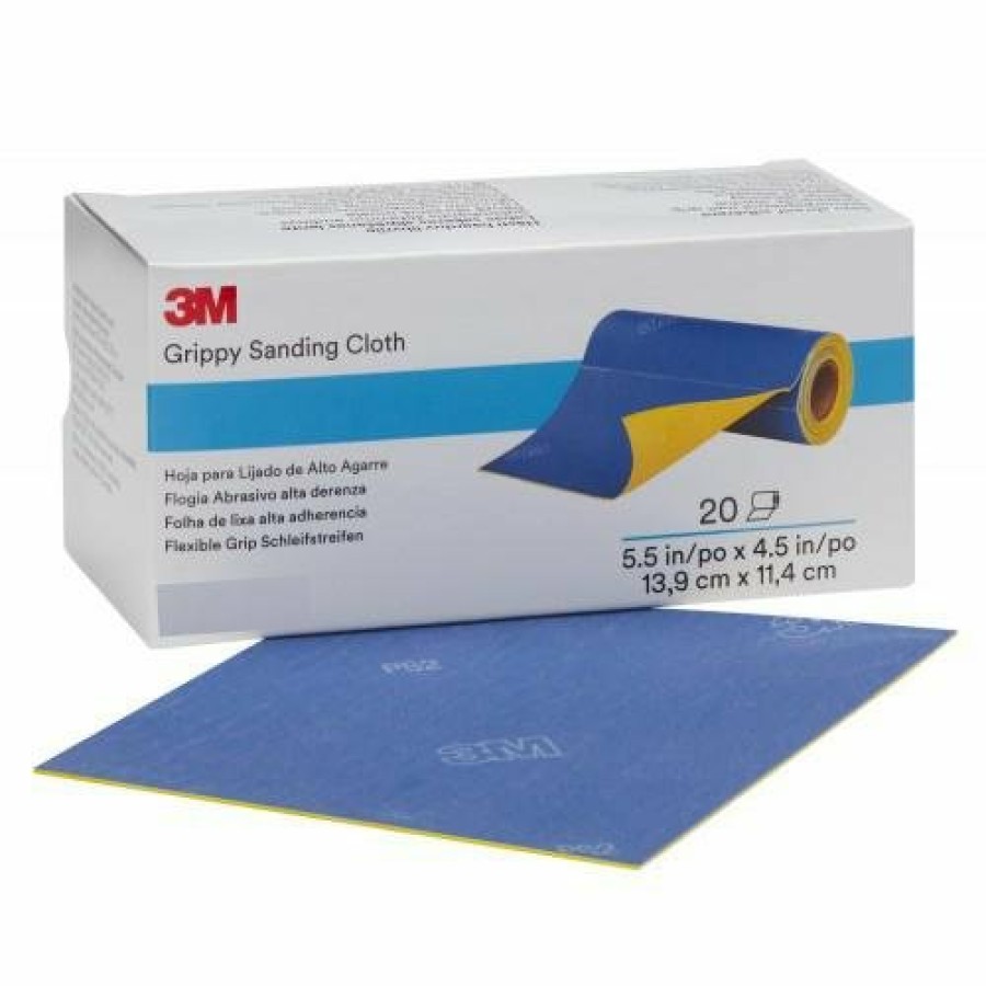 Cutting & Abrasives 3M Sheets | 3M Grippy Sanding Cloth Choose Your Grit 140Mm X 114Mm