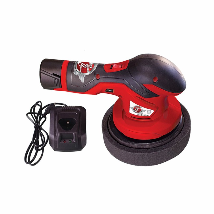 Car Care Mothers Machines | Mothers Wax Attack 2™ Palm Polisher 150Mm 12V Lithium Battery