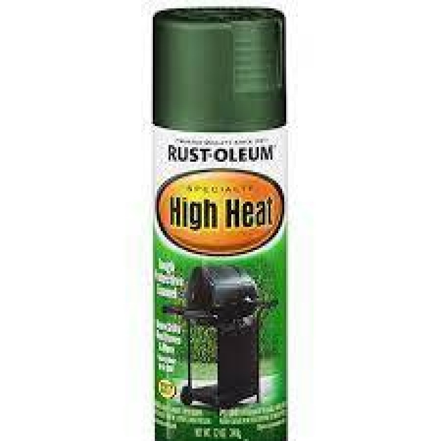 Paint Rust-Oleum Specialty | Rustoleum High Heat Satin Green 340G 12Oz