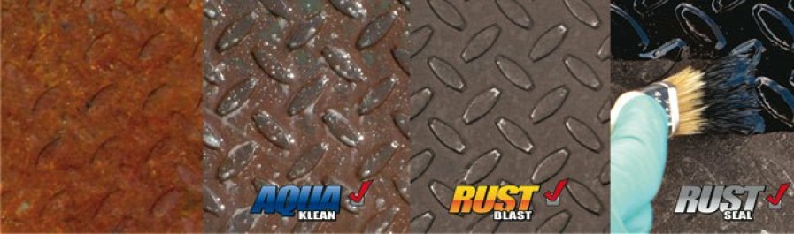 Prep & Repair KBS Rust Prevention | Kbs System Sampler Kit Satin Black Paint Covers 1M² 3 Step Rust Prevention Coating