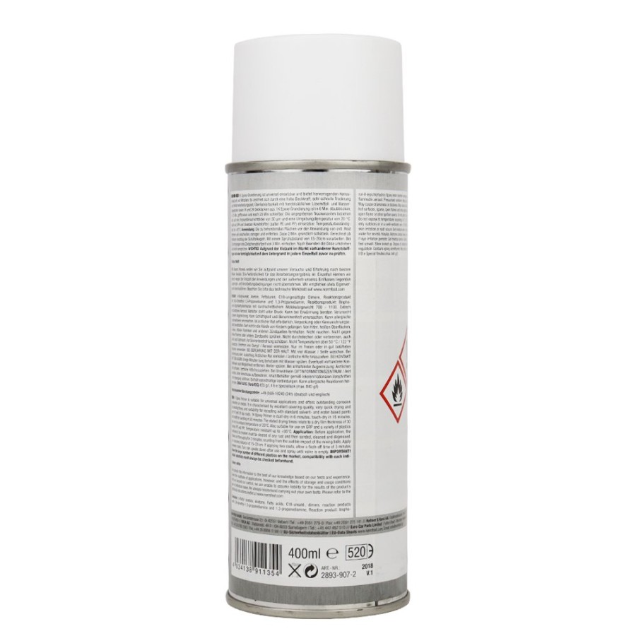 Paint Normfest Primers | Normfest 1K Epoxy Filler One-Component Primer Filler Aerosol 400Ml White