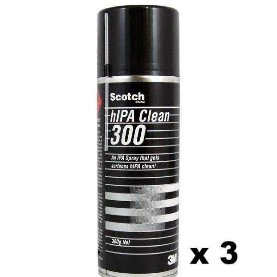 Adhesives & Sealants 3M Adhesive Cleaners | 3M Hipa Spray Clean 300 300G Before Tape Or Adhesive Vhb Tape X 3