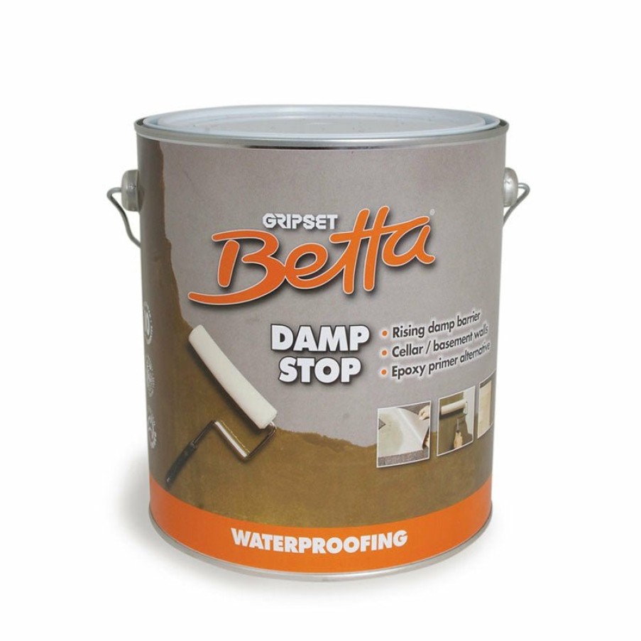 Paint Gripset Waterproofing | Gripset Betta Damp Stop Primer 1Lt