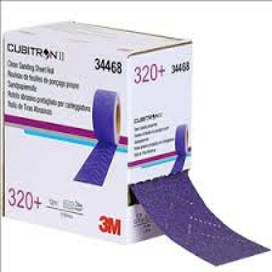 Cutting & Abrasives 3M Rolls | 3M 34469 Cubitron Clean Sanding Sheet Roll 320 Grit 12M X 115Mm