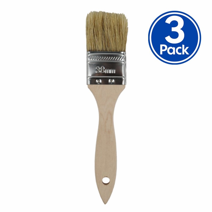 Painting Tools C u0026 A Brushware | C&A Industrial Paint Brush 38Mm X 3 Pack Trade