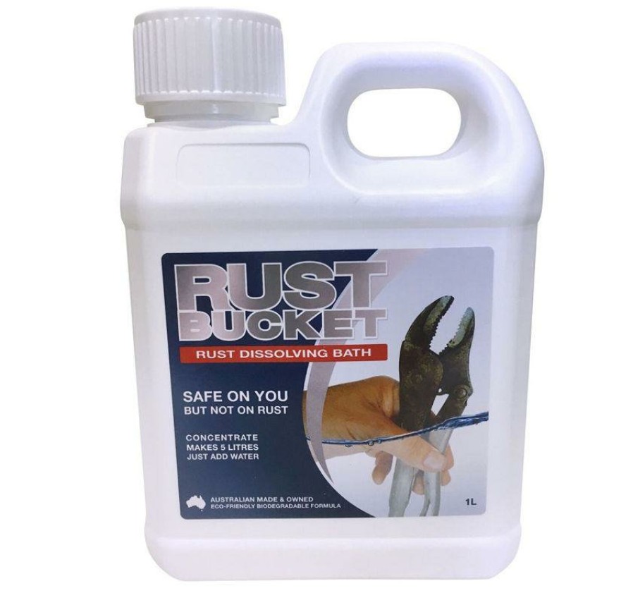 Prep & Repair Action Corrosion Rust Treatment | Action Corrosion Rust Bucket – Safe Rust Removal Bath 1L Makes 5L