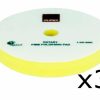 Car Care Rupes Polishing Pads | Rupes Bigfoot 9.Br150M Yellow Rotary Fine Polishing Pad 130/135Mm 3 Pack