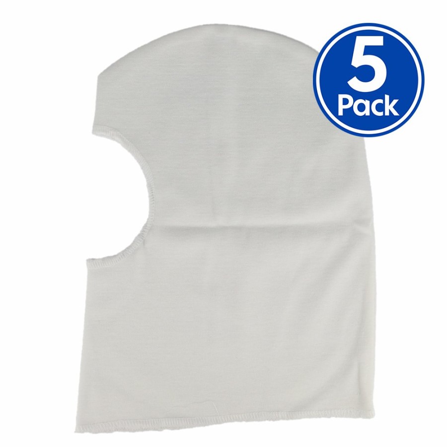 Safety Wholesale Paint Group Spray Hoods | Painters Spray Sock Hood X 5 Pack - Non Linting One Size Fits All Universal