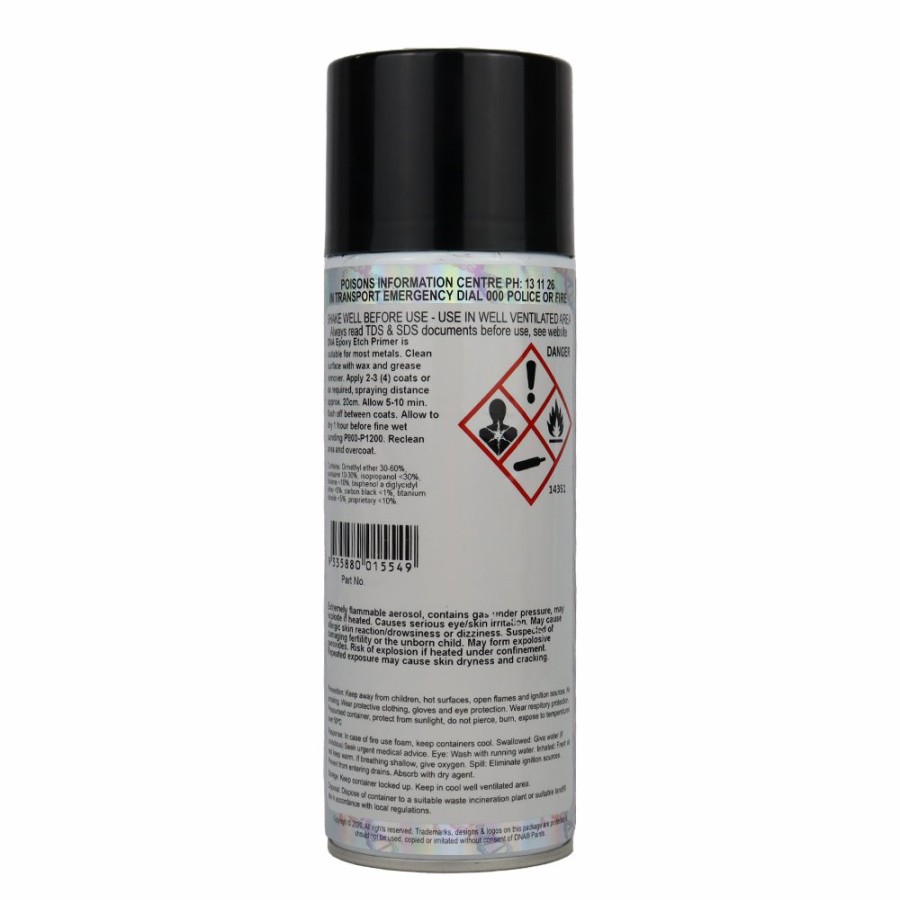 Paint DNA Paints Primers | Dna Paints Epoxy Etch Primer Spray Paint 350Ml Aerosol Grey