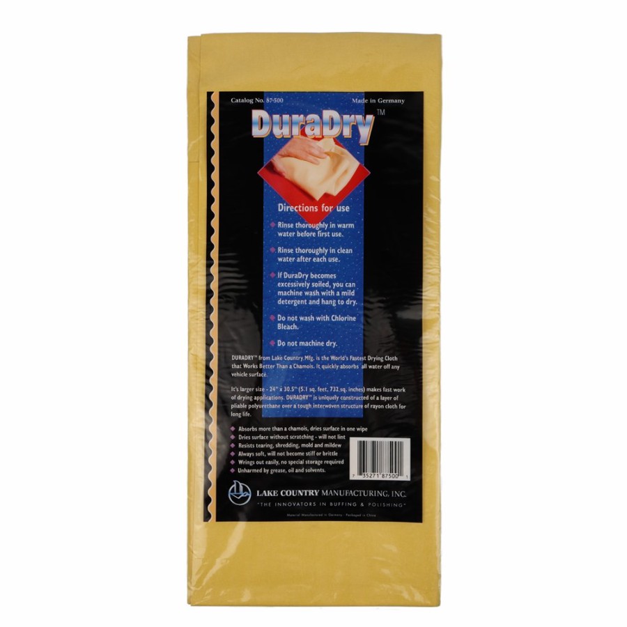 Car Care DuraDry Chamois | Duradry Drying Cloth 610Mm X 770Mm Large Size Chamois