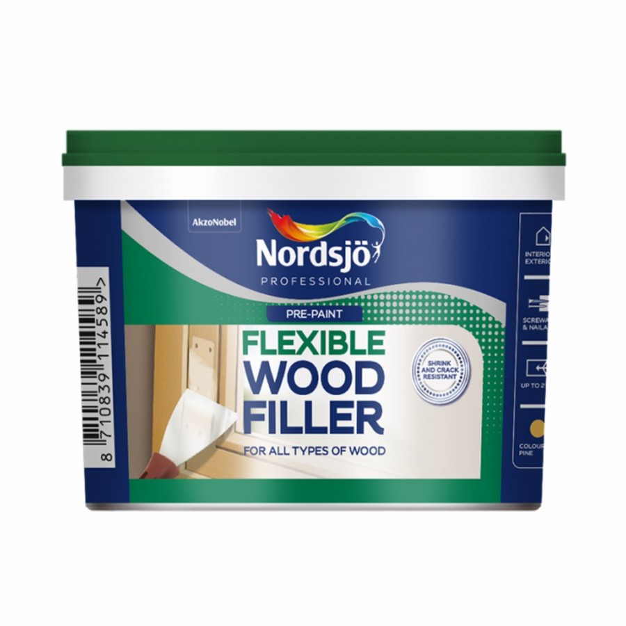 Prep & Repair Nordsjo | Nordsjo Professional Flexilble Wood Filler Natural 500Ml