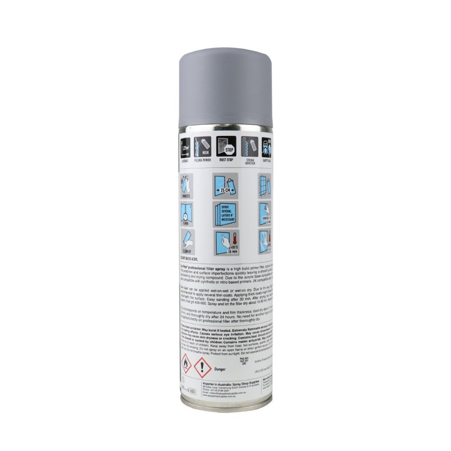 Paint Car-Rep Primers | Car-Rep Automotive Professional Primer Filler 500Ml Grey X 2 Pack