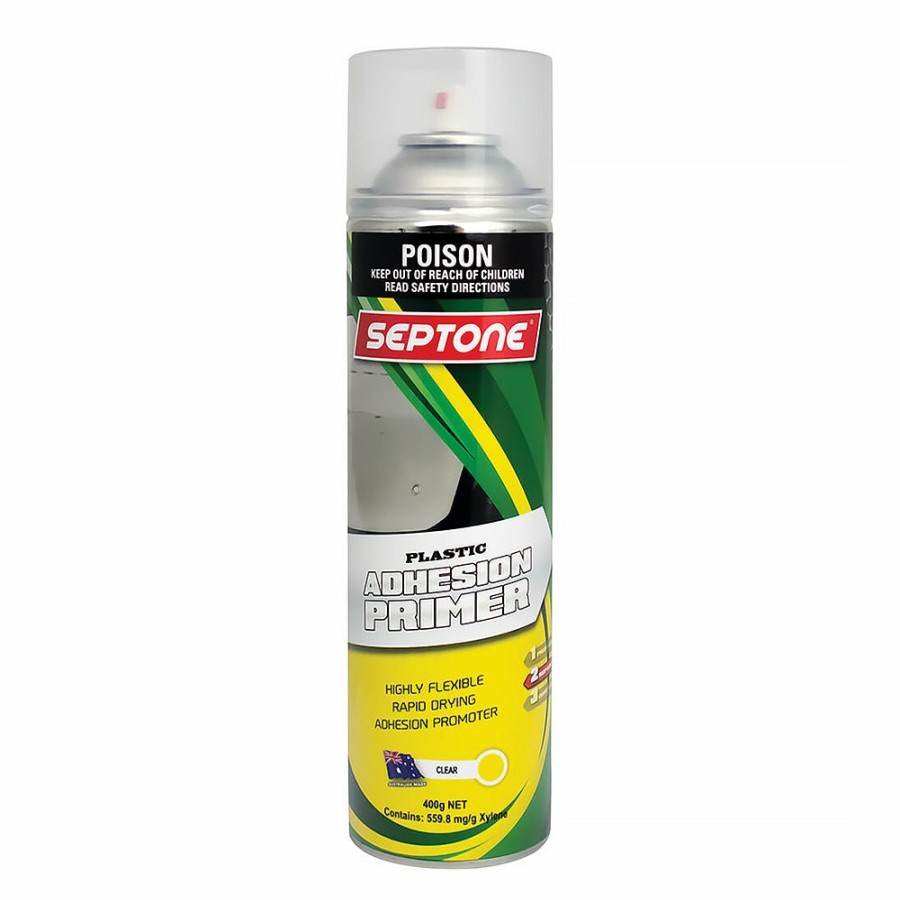 Paint Septone Adhesion Promoters | Septone Automotive Plastic Primer Adhesion Promotor Spray 400G Aerosol Clear