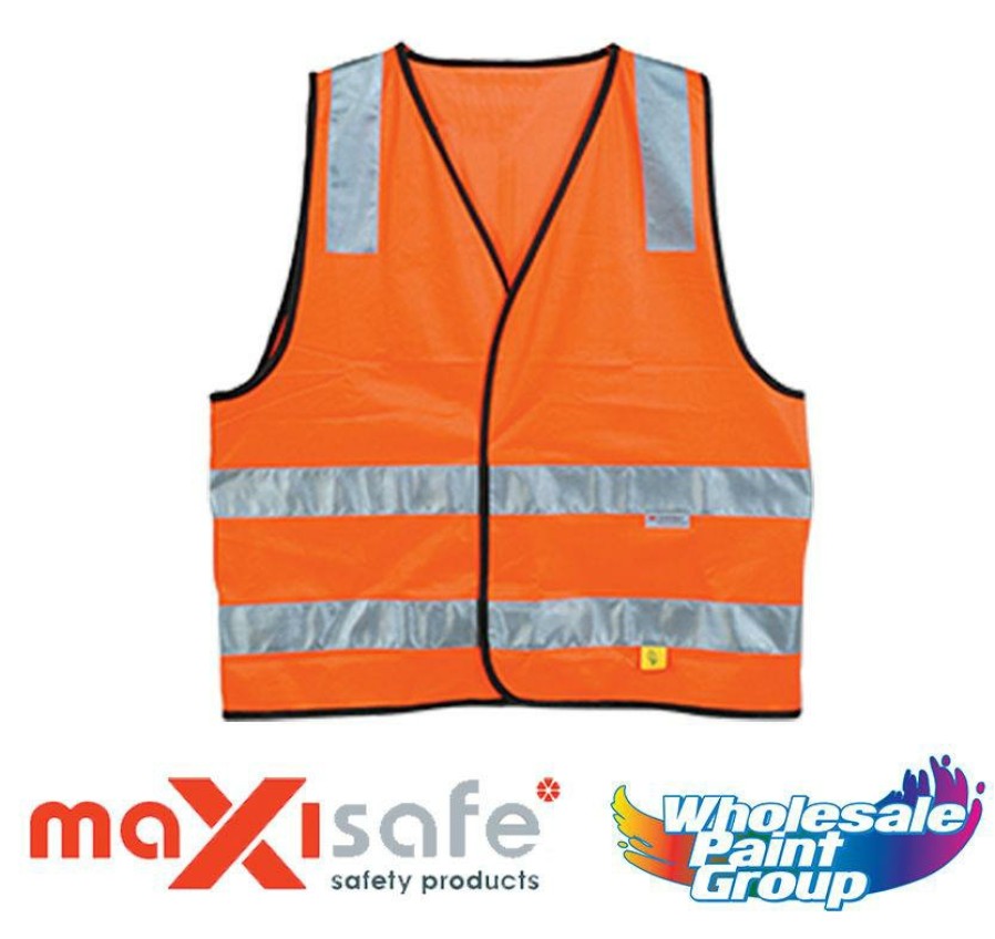 Safety Maxisafe Hi-Vis | Maxisafe Orange Day/Night Safety Vest